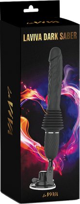 La Viva Dark Saber Multi Function Vibrating Dildo Black Vibrating Dildos